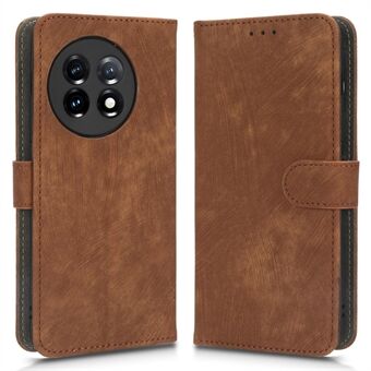 PU Leather Phone Case For OnePlus 11 5G Wallet Stand Protective Flip Phone Cover with RFID Blocking Protection