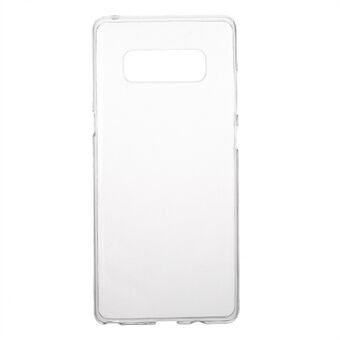 Soft Clear TPU Mobile Phone Case for Samsung Galaxy Note 8 - Transparent