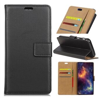 For Samsung Galaxy S9 G960 Folio Flip Stand Wallet Leather Case - Black