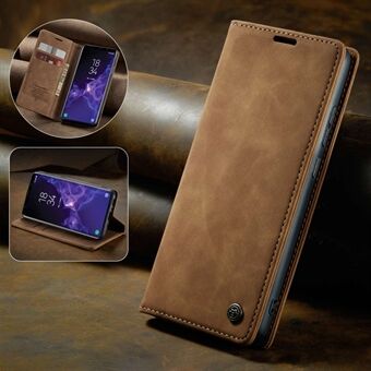 CASEME 013 Series Auto-absorbed Leather Wallet Stand Case for Samsung Galaxy S9 G960