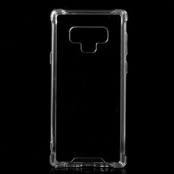Drop-Proof Clear Acrylic Back + TPU Edge Hybrid Mobile Phone Case for Samsung Galaxy Note 9
