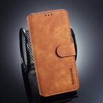 DG.MING Retro Style Wallet Leather Stand Case for Samsung Galaxy S10