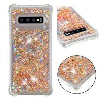Glitter Powder Quicksand [Shockproof] TPU Gel Casing for Samsung Galaxy S10 Plus