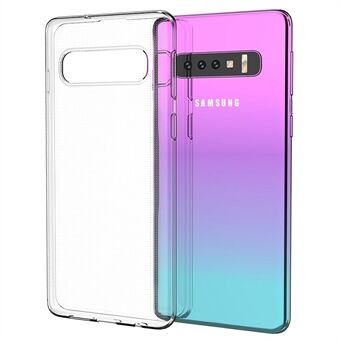 Shockproof TPU Phone Case for Samsung Galaxy S10 Plus, Ultra Thin Clear Mobile Phone Back Cover