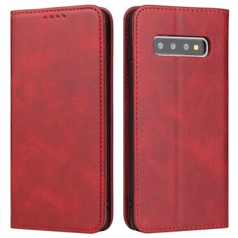 For Samsung Galaxy S10 Plus PU Leather Wallet Phone Case Stand Business Phone Cover
