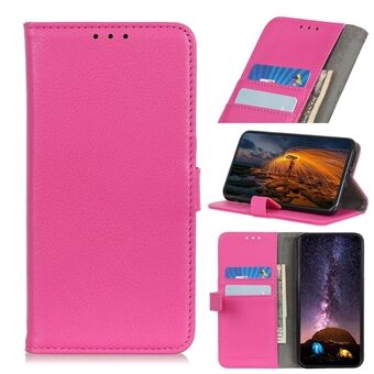 Litchi Texture Wallet Stand Leather Case Accessory for Samsung Galaxy A40