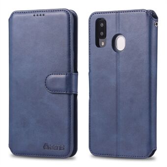AZNS Leather Stand Case with Card Slots for Samsung Galaxy A40