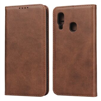 Magnetic Stand Leather Wallet Phone Casing for Samsung Galaxy A20e