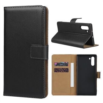Genuine Leather Wallet Stand Phone Cover for Samsung Galaxy Note 10