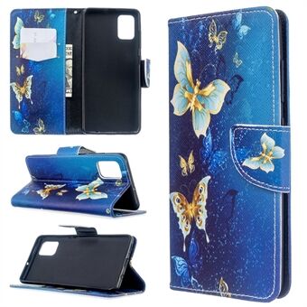 Pattern Printing Wallet Leather Flip Cover Case for Samsung Galaxy A51