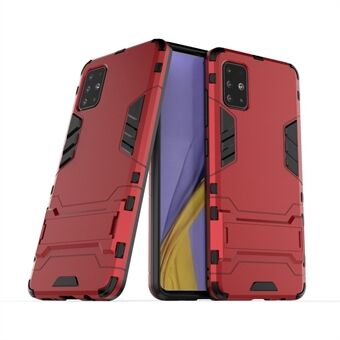 Cool Guard PC + TPU Hybrid Casing with Kickstand for Samsung Galaxy A51