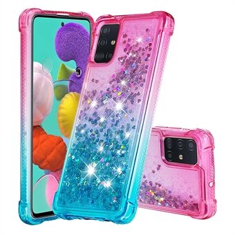 Gradient Glitter Powder Quicksand TPU Case Phone Shell for Samsung Galaxy A51