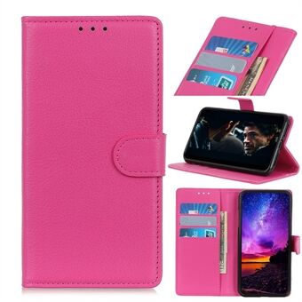 Litchi Texture Wallet Stand Leather Protective Case for Samsung Galaxy A71
