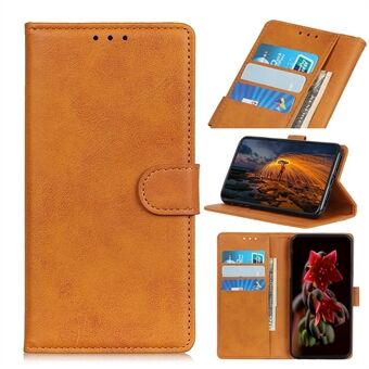 Matte Skin PU Leather Wallet Case for Samsung Galaxy A71