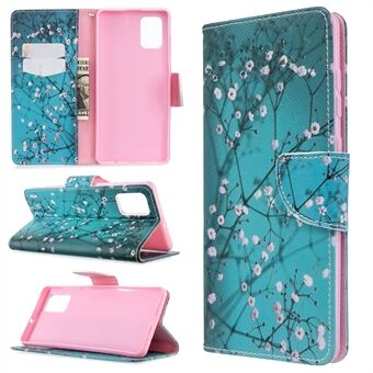 Pattern Printing Wallet Leather Flip Phone Cover for Samsung Galaxy A71 A715