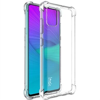 IMAK Anti-drop Soft TPU Phone Cover with Screen Protective Film for Samsung Galaxy A71