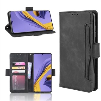 Multiple Card Slots Leather Wallet Case Shell for Samsung Galaxy A71 5G SM-A716