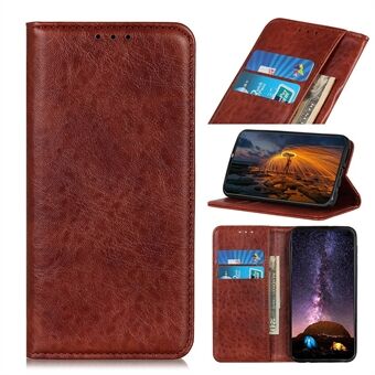 Auto-absorbed Crazy Horse Texture Split Leather Wallet Case for Samsung Galaxy S20 Plus/S20 Plus 5G