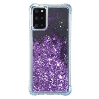 Glitter Powder Pure Color Quicksand TPU Shell for Samsung Galaxy S20 Plus