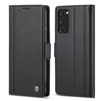 LC.IMEEKE Stand Feature PU Leather Wallet Case Flip Folio Cover with Card Slots and Magnetic Buckle for Samsung Galaxy S20 Plus