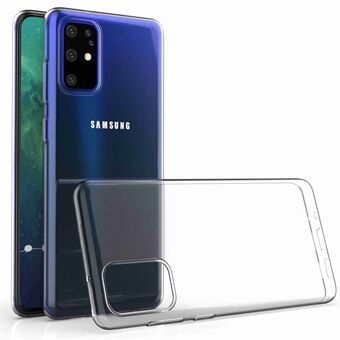 For Samsung Galaxy S20 Plus 4G / 5G Ultra Slim Transparent Soft TPU Phone Case Anti-fingerprint Phone Back Cover