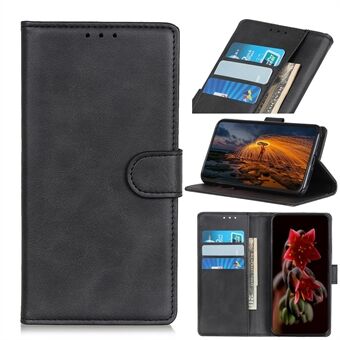 Matte Skin Leather Wallet Case for Samsung Galaxy S20