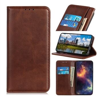 For Samsung Galaxy S20 Auto-absorbed Split Leather Wallet Phone Cover