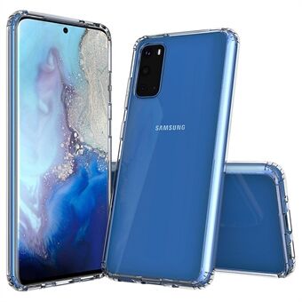 Clear Anti-scratch Acrylic + TPU Hybrid Case for Samsung Galaxy S20