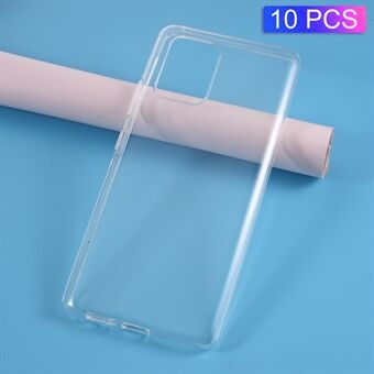 10Pcs/Pack Watermark Resistant Clear TPU Shell for Samsung Galaxy S20