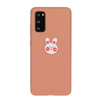 Animal Logo Decor TPU Phone Case Cover for Samsung Galaxy S20