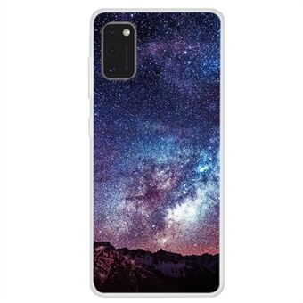 Space Series Pattern TPU Phone Case Cover for Samsung Galaxy A41