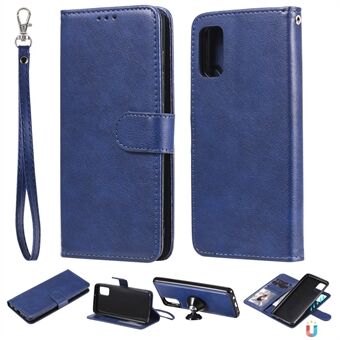 Detachable 2-in-1 Leather Wallet Mobile Phone Case for Samsung Galaxy A41 (Global Version)