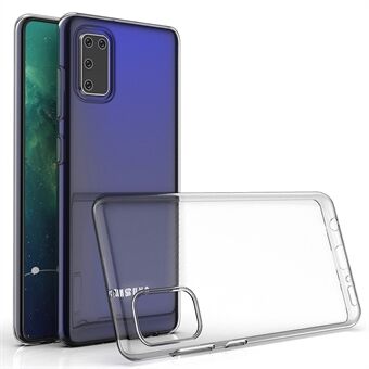 TPU Phone Case for Samsung Galaxy A41 (Global Version), Drop Protection Ultra Thin Anti-fingerprint Clear Phone Back Shell