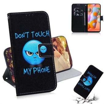 Printing Skin Leather Wallet Phone Case for Samsung Galaxy A11 (EU Version)/M11
