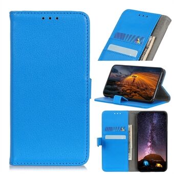 Litchi Skin Leather Wallet Stand Phone Case for Samsung Galaxy A21s