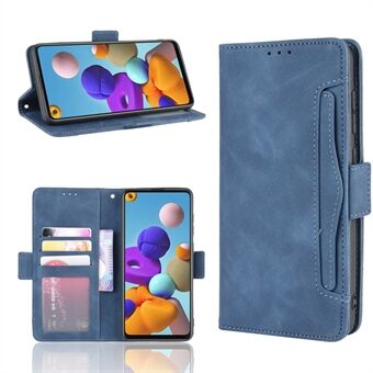 Multiple Card Slots Wallet Leather Protection Case for Samsung Galaxy A21s