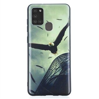 Pattern Printing Matte TPU Back Case for Samsung Galaxy A21s