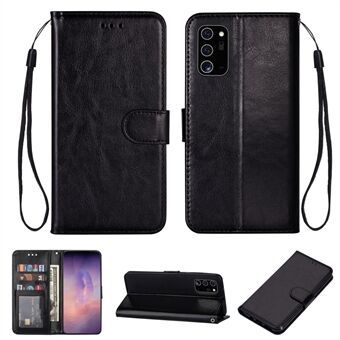 Solid Color Crazy Horse Skin Leather Cover for Samsung Galaxy Note 20/Note 20 5G