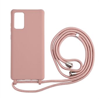 Soft Protector TPU Case with Lanyard for Samsung Galaxy Note 20/Note 20 5G Phone Shell