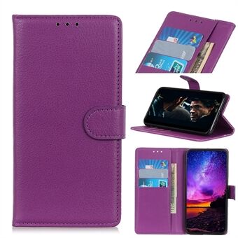 Litchi Texture PU Leather Wallet Flip Shell for Samsung Galaxy Note20 Ultra/Note20 Ultra 5G
