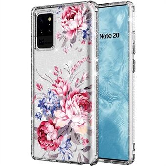 Electroplating Phone Cover Case with Pattern Printing for Samsung Galaxy Note 20 Ultra/Note 20 Ultra 5G