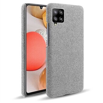 Cloth Texture Plastic Hard Phone Cover for Samsung Galaxy A42 5G