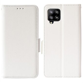 Litchi Texture PU Leather Protective Cover All-round Shockproof Stand Wallet Phone Case for Samsung Galaxy A42 5G/M42 5G