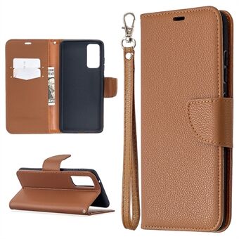 Litchi Surface with Wallet Leather Stand Case for Samsung Galaxy S20 FE 4G/FE 5G/S20 Lite/S20 FE 2022