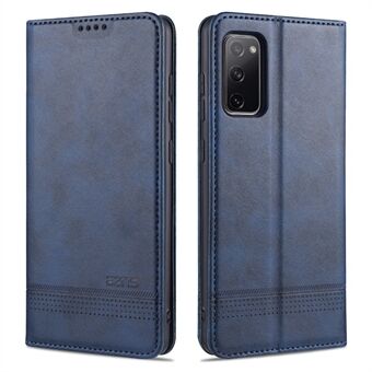 AZNS Auto-absorbed Leather Wallet Case for Samsung Galaxy S20 FE 4G/FE 5G/S20 Lite/S20 FE 2022