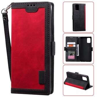 For Samsung Galaxy S20 FE/S20 Fan Edition/S20 FE 5G/S20 Fan Edition 5G/S20 Lite/S20 FE 2022 Vintage Splicing Style Wallet Stand Leather Cover Case