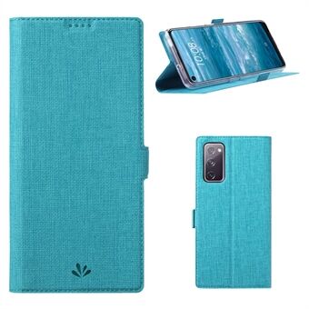 VILI K Series for Samsung Galaxy S20 FE 4G/5G/S20 Lite/S20 FE 2022 Wallet Stand Leather Cover