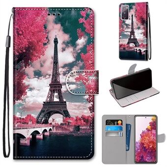 For Samsung Galaxy S20 FE 4G/5G/S20 Lite/S20 FE 2022 Anti-Drop Wallet Stand Case Pattern Printing Shell
