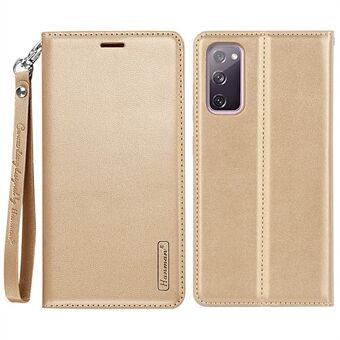 HANMAN Minor Series for Samsung Galaxy S20 FE / S20 FE 5G / S20 FE 2022 / S20 Lite Wallet Phone Case PU Leather Foldable Stand Magnetic Cover