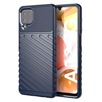 Thunder Series Twill Texture TPU Protection Case for Samsung Galaxy A12